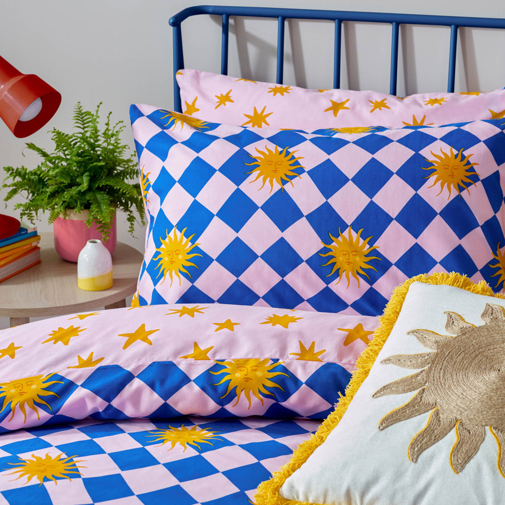 Antares Printed Duvet Cover Set Multicolour