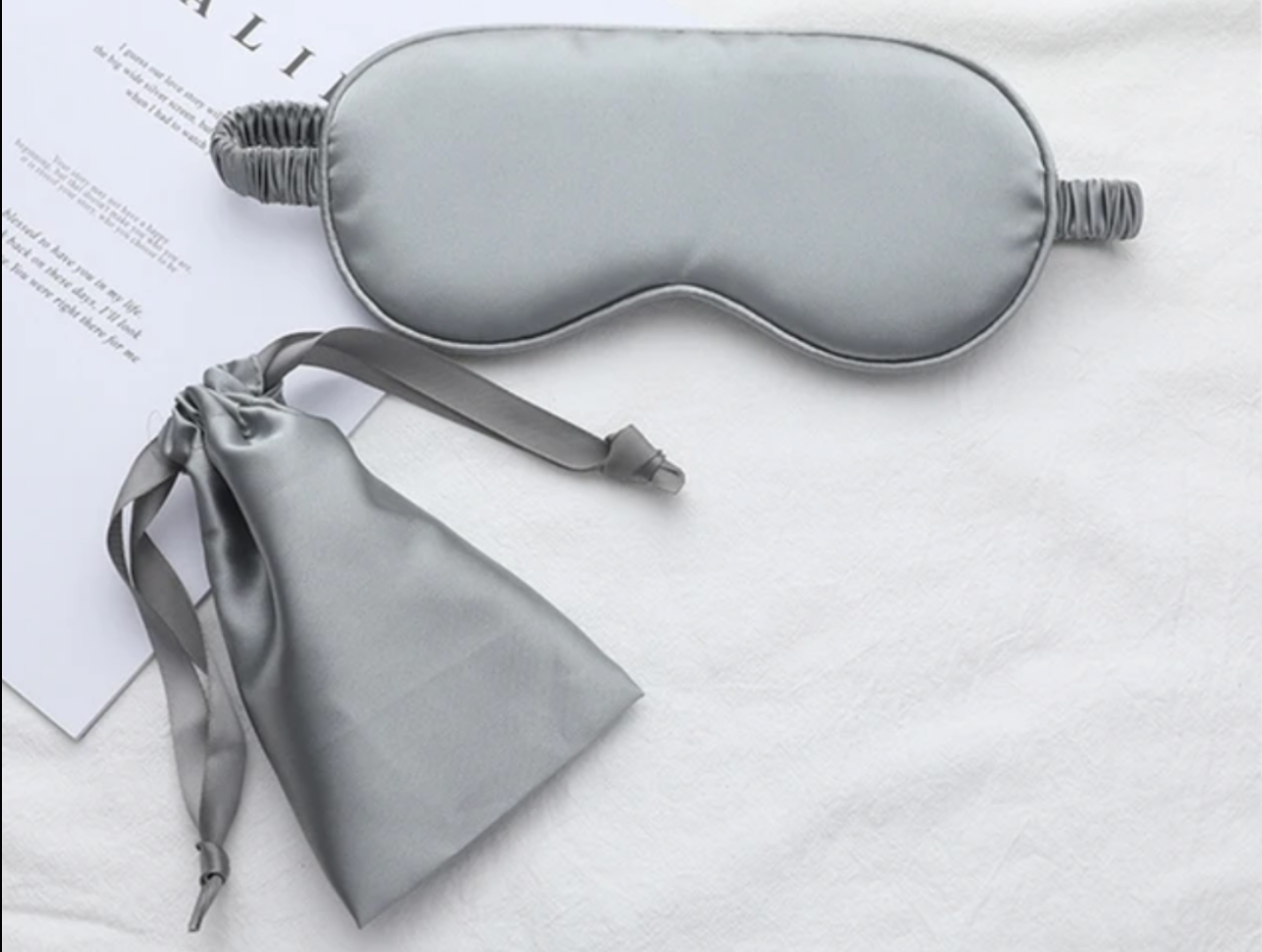 PureMask - Masque de sommeil ultra-doux en satin